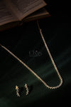Royal Floral Medallion Diamond Crush Haram Set