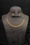 Royal Halo Diamond Crush Necklace Set (A-552)