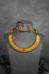Layered Bead Antique Necklace Set