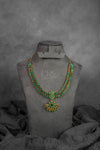 Emerald Temple Kemp Necklace