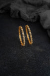 Temple Pearl Jhumka Earrings