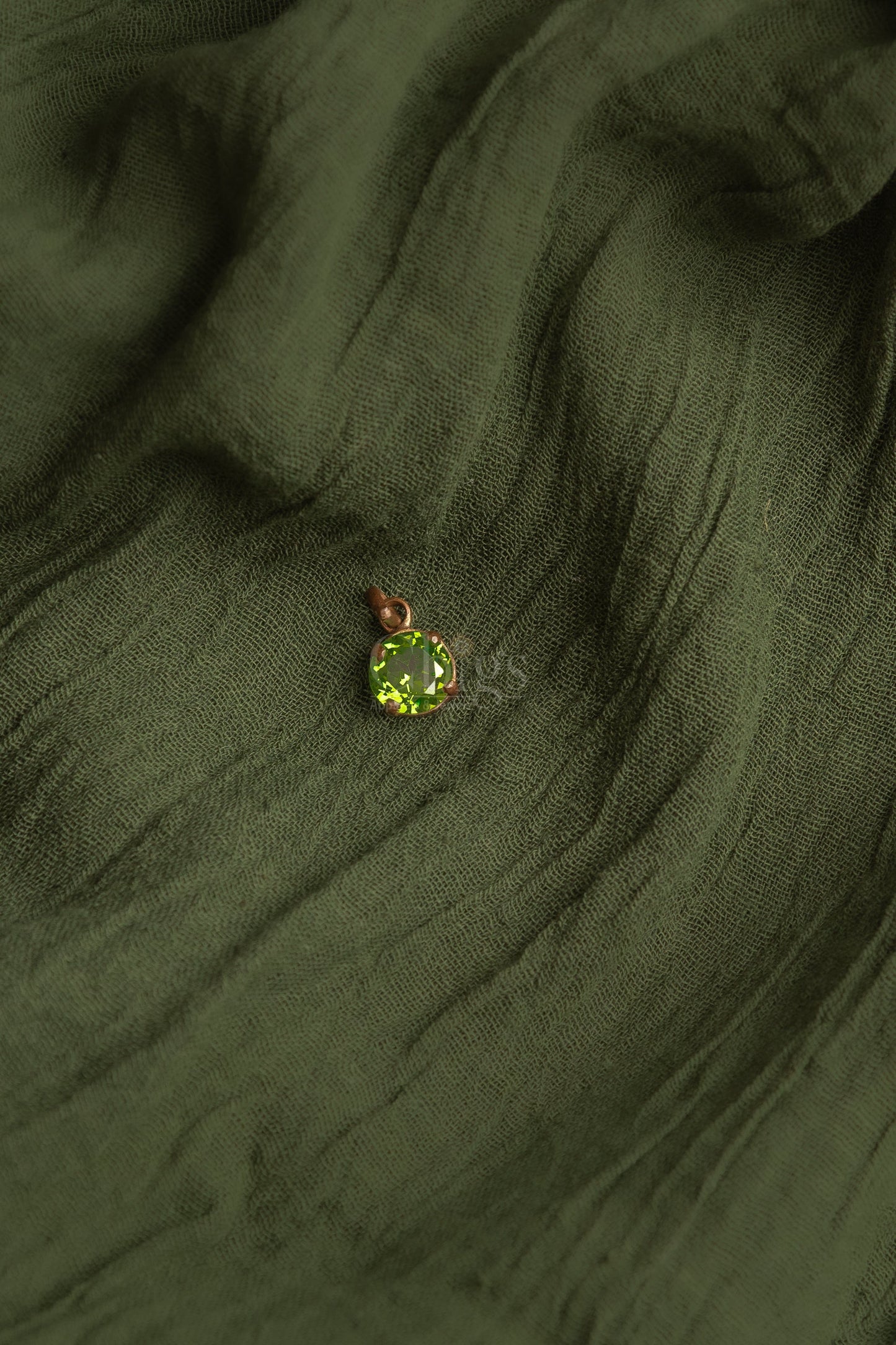 Green Stone Balance Pendant