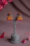 Ruby Lotus Antique Jhimki