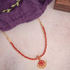 Ruby Kemp Round Stone Long Attigai