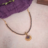 Sapphire Kemp Round Stone Long Attigai