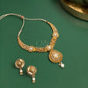 Antique Textured Pearl Choker Set