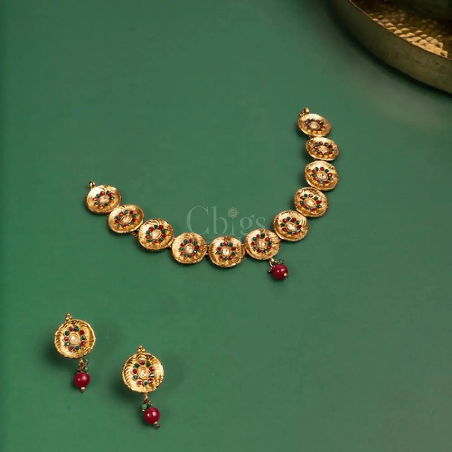 Antique Coin Choker Set