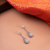 Victorian Oxidized Teardrop Designer Earrings