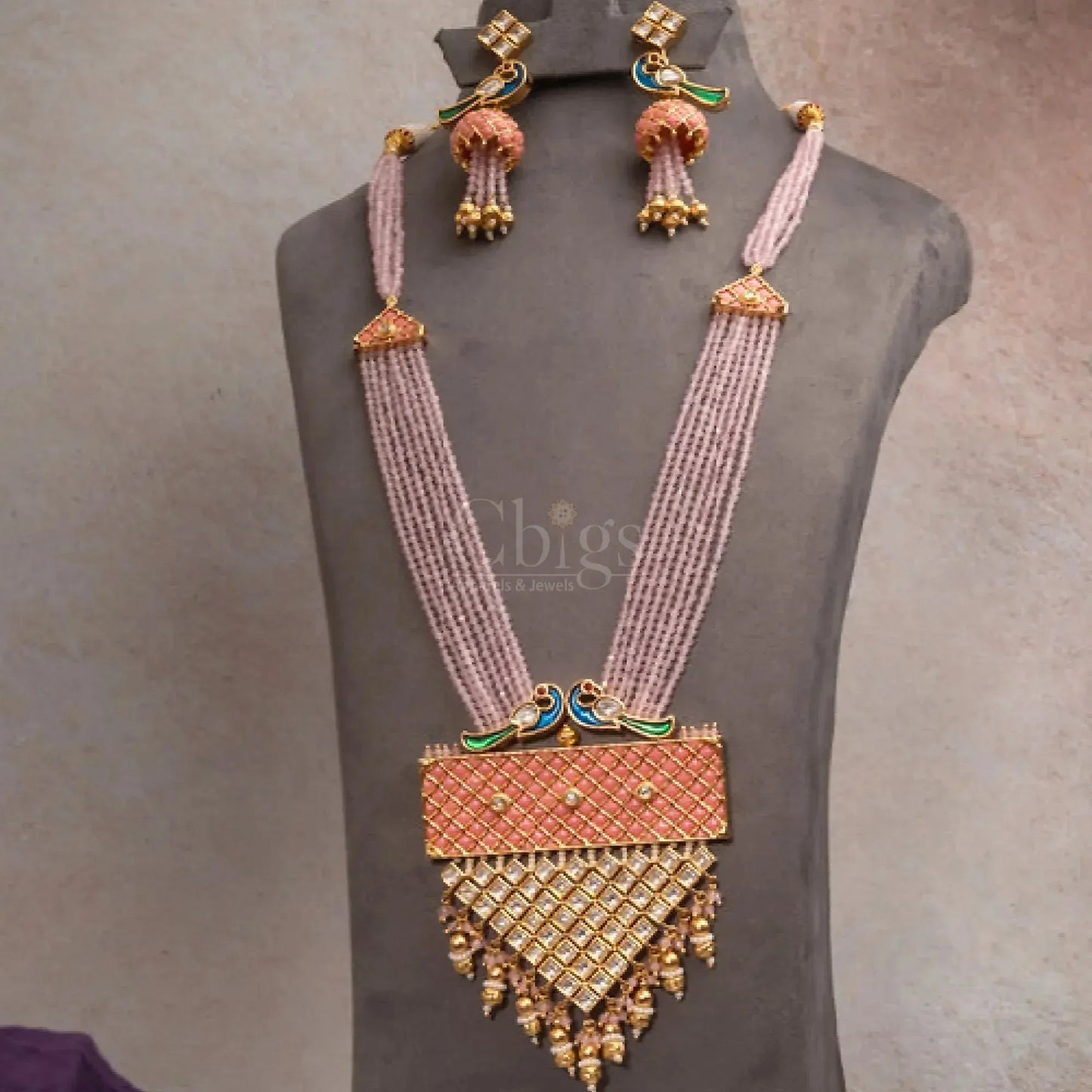 Classic Grandeur Pink mala set