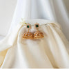 Tanvika Square Kemp Studs