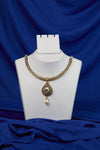 Antique Pearl Kundan Teardrop Collar