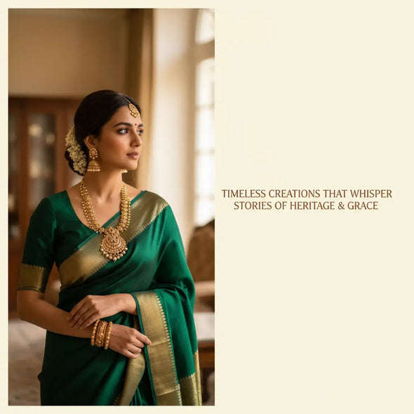 Make Your Diwali Sparkle: Top 5 Temple & Antique Jewellery Must-Haves from Cbigs