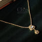 Kundan Clover Diamond Crush Necklace Set