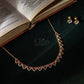 Ruby Heartline Diamond Crush Necklace Set