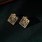 Square Filigree Diamond Crush Necklace Set