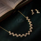 Pear Bloom Cascade Diamond Crush Necklace Set