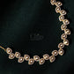 Pear Bloom Cascade Diamond Crush Necklace Set