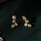 Pear Bloom Cascade Diamond Crush Necklace Set