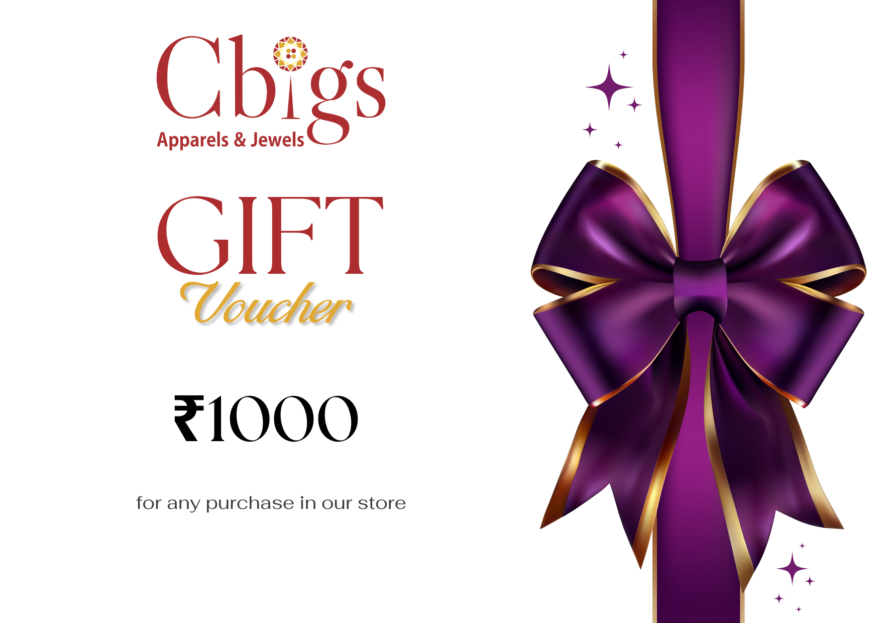 CBIGS GIFT CARD