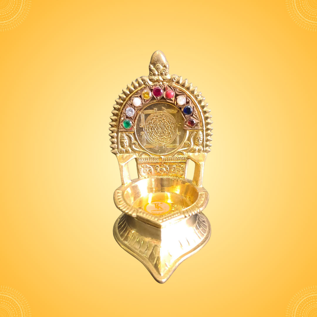 CBIGS Panchaloha Navratna Lamp