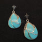 Silver Turquoise Earrings