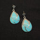 Silver Turquoise Earrings