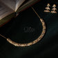 Fan Crest Diamond Crush Necklace Set