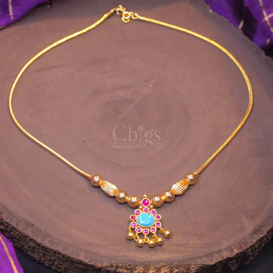 Ashi Necklace – Turquoise & Kemp Everyday Elegance
