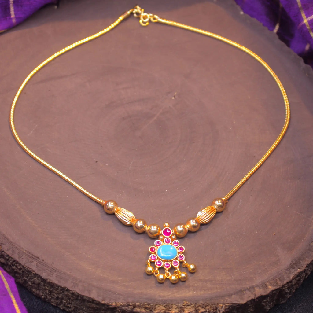 Ashi Necklace – Turquoise & Kemp Everyday Elegance