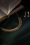 Soft Wave Glow Diamond Crush Necklace Set