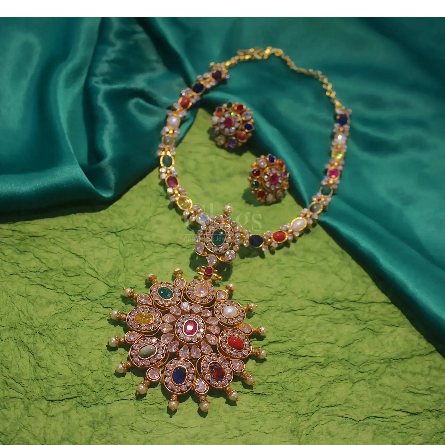 Spoorthi Necklace Set – 2-in-1 Design with Detachable (Necklace  Only)