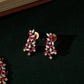 Ruby Leafline Diamond Crush Necklace Set