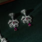 Crimson Royale Diamond Crush Necklace Set