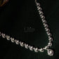 Moonlit Paisley Diamond Crush Necklace Set