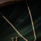 Golden Glimmer Diamond Crush Haram Set