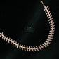 Crystal Featherline Diamond Crush Necklace Set