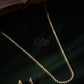 Royal Floral Medallion Diamond Crush Haram Set