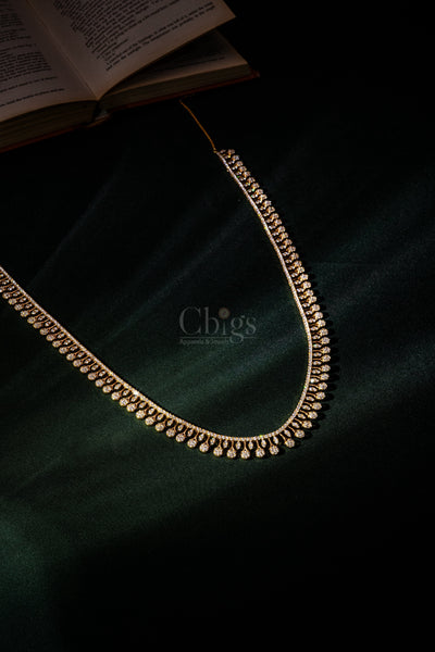 Luxe Dewdrop Diamond Crush Haram Set