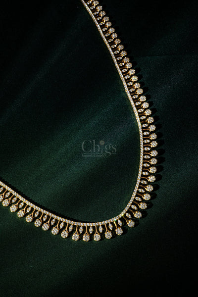 Luxe Dewdrop Diamond Crush Haram Set