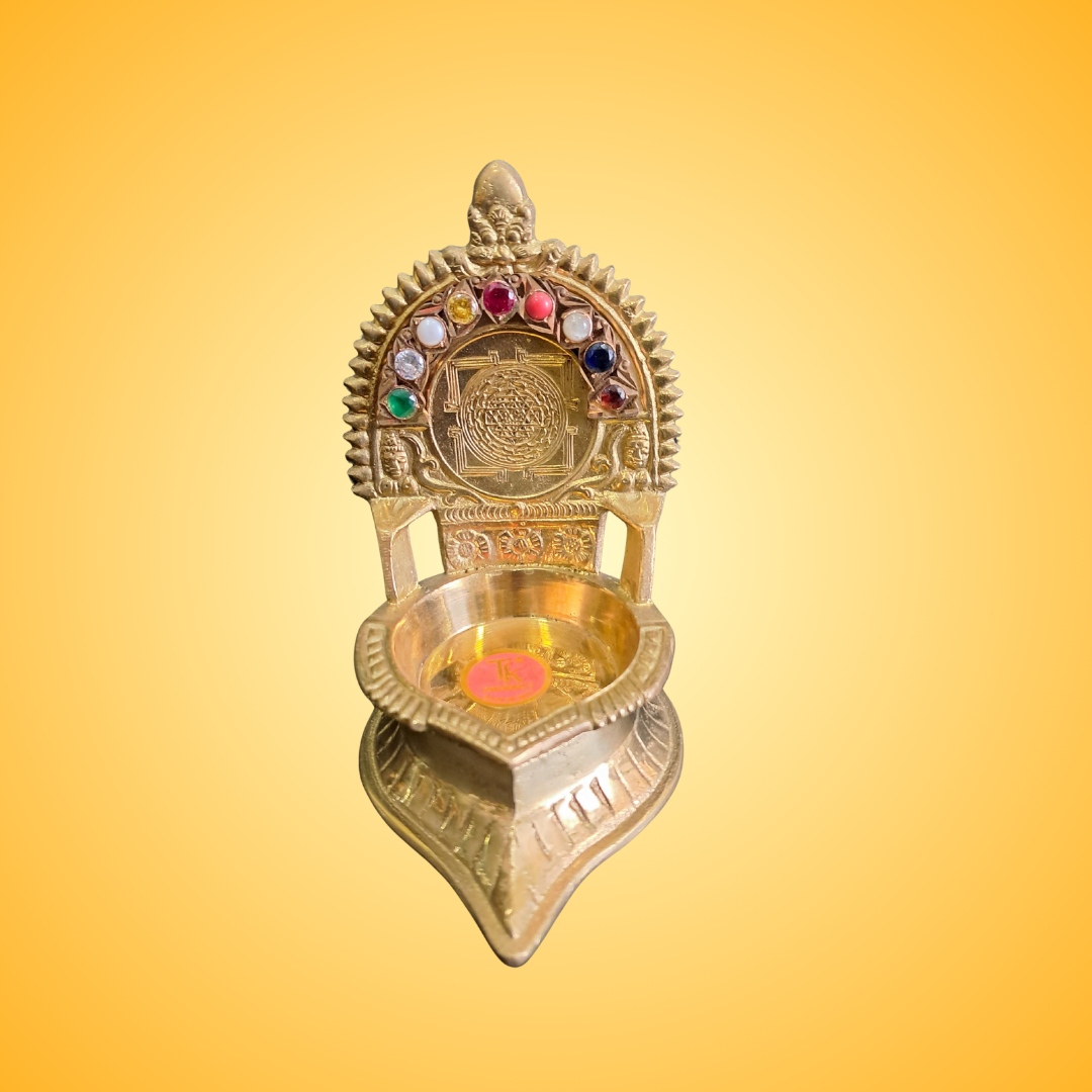 CBIGS Panchaloha Navratna Lamp