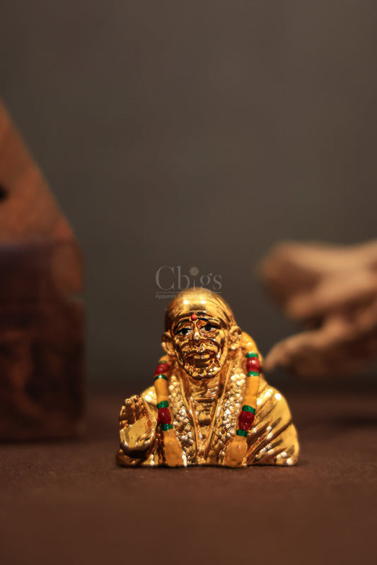 Saibaba idol beaded garlands