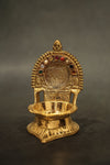Panchalogam navarathnam lamp sri yantra