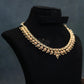 Green Mango Crescent Kemp Necklace