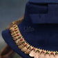Ruby Green Twin Mango Kemp Necklace