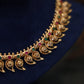 Ruby Emerald Mango Motif Kemp Necklace