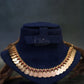 Ruby Stone Kasu Kemp Necklace