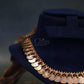 Ruby Stone Kasu Kemp Necklace