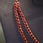 Ruby Double Line Medallion Kemp Attigai