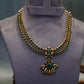 Green Double Line Medallion Kemp Attigai