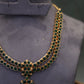 Green Double Line Medallion Kemp Attigai